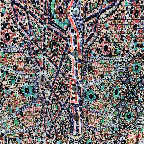 Anthropologie Maeve Tiled Amethyst Dress - Picture 10 of 13